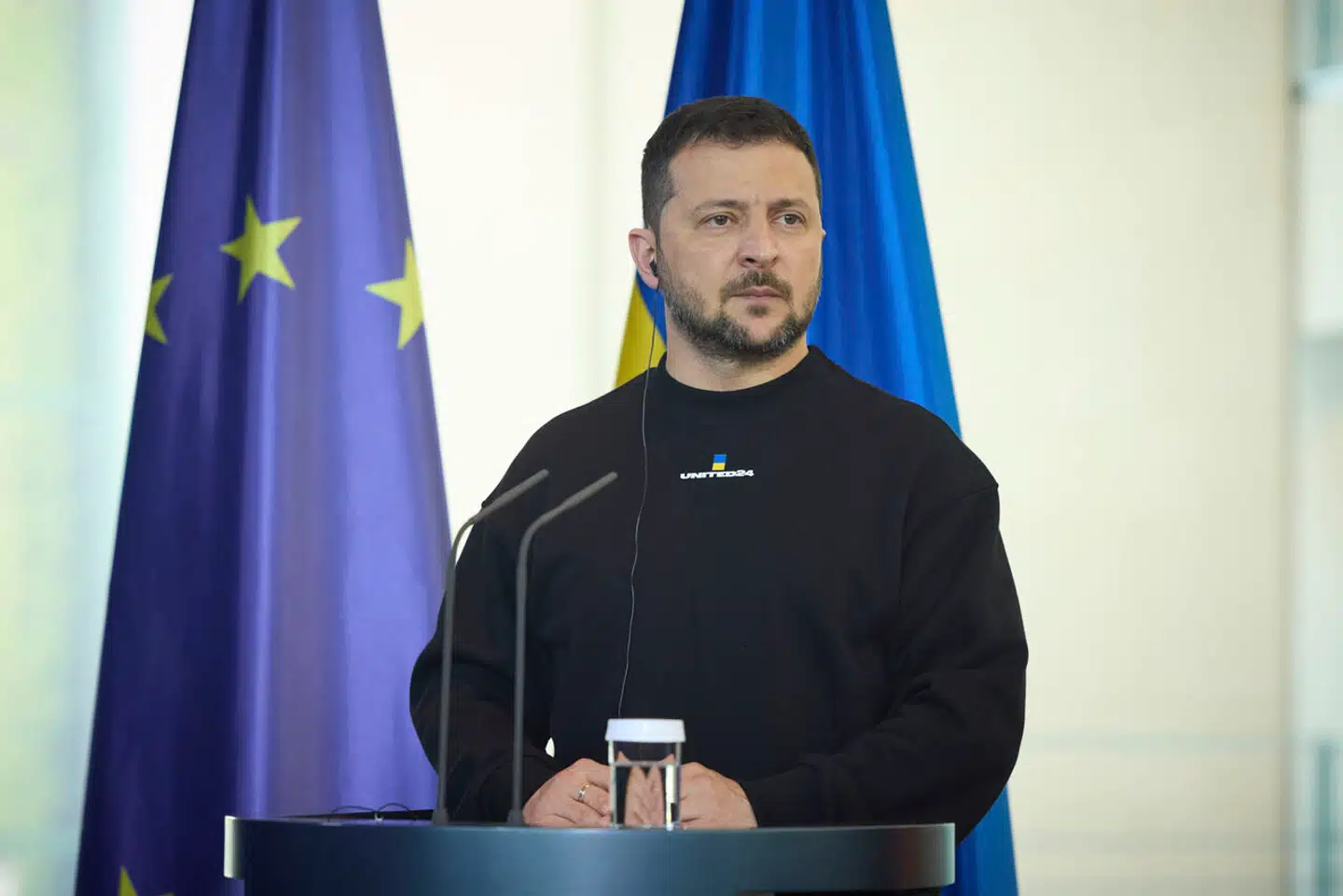 »Eksplosionen af dæmningen vil ikke påvirke Ukraines evne til at generobre sine egne territorier,« siger Ukraines præsident, Volodymyr Zelenskyj.