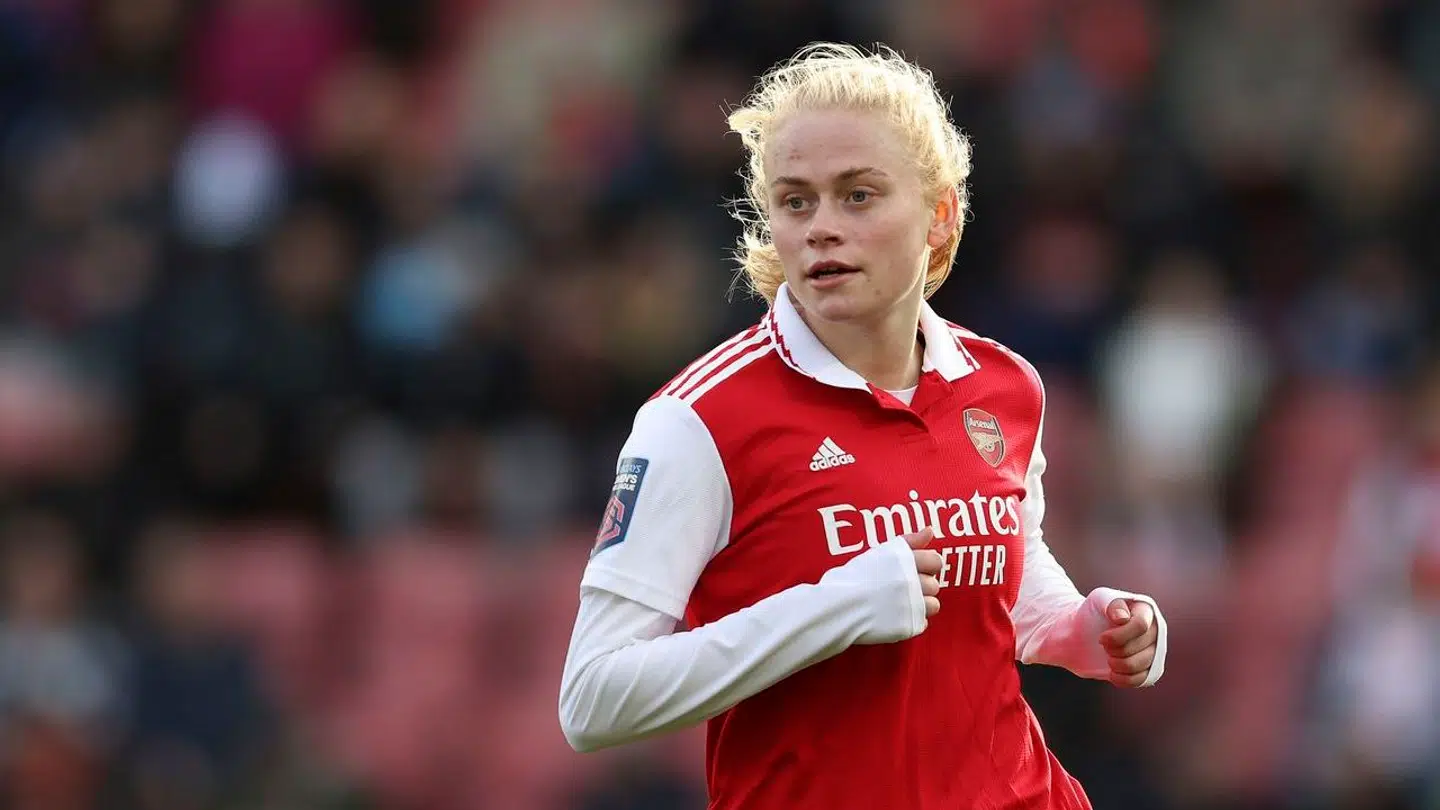 Kühl i Arsenal-trøjen.