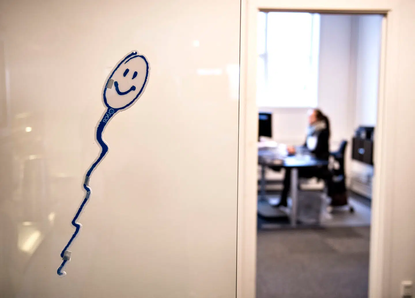 Cryos International er den største sædbank i verden. Her fra kontoret i Aarhus.