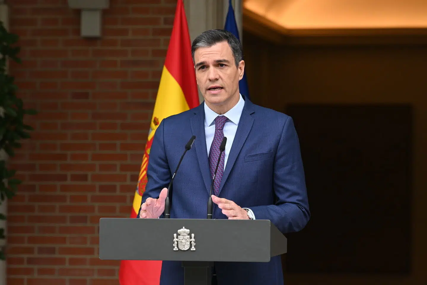 Spaniens socialistiske premierminister Pedro Sánchez udskrev mandag parlamentsvalg til afholdelse 23. juli.