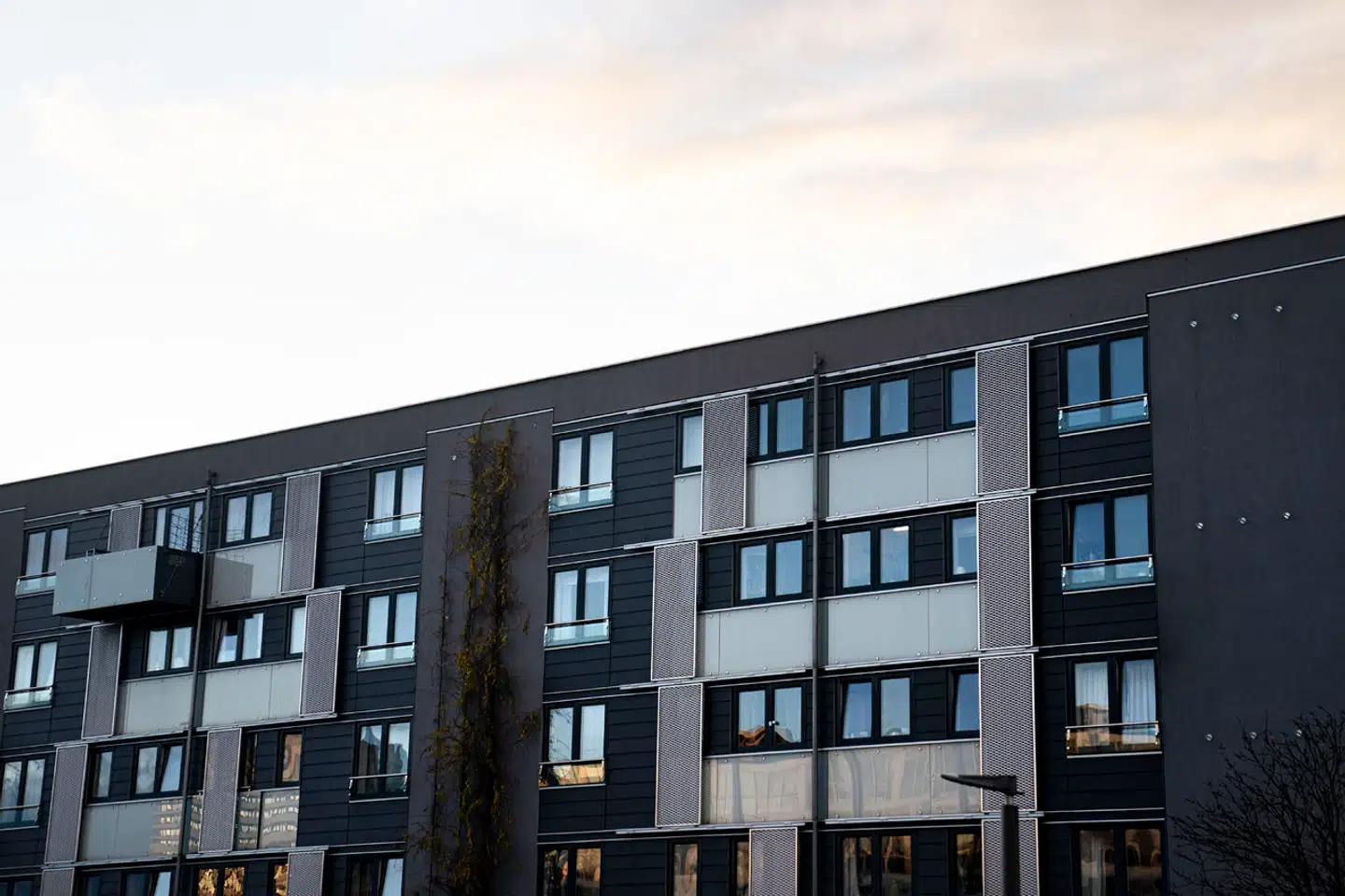 Hørgården på Amager fotograferet i 2019, da området var på det, der hed ghettolisten.