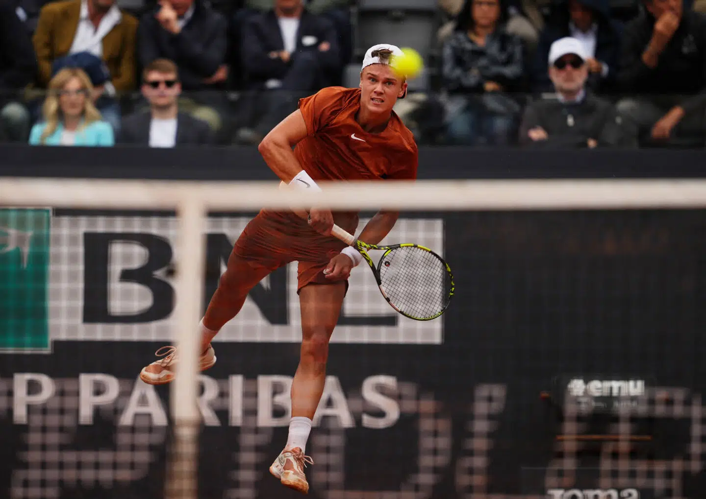 Femte gang blev lykkens gang for Holger Rune mod Casper Ruud.