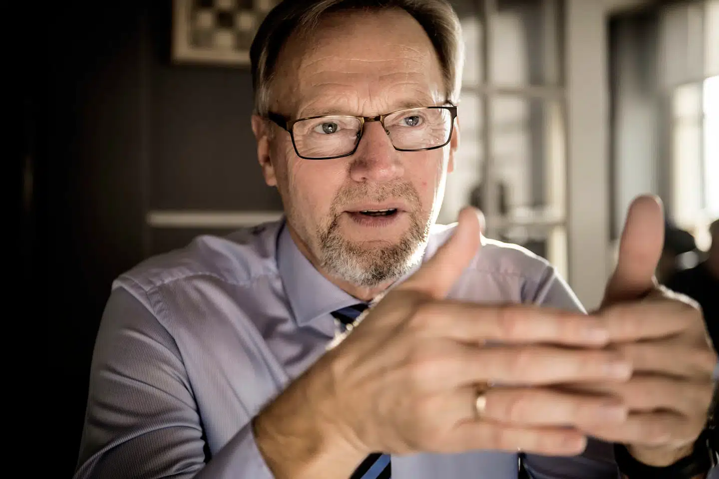 De interne revisionsrapporter, der advarer om risiko for fejl på gældsområdet, blev også delt med Jyske Banks mangeårige ordførende direktør, Anders Dam.