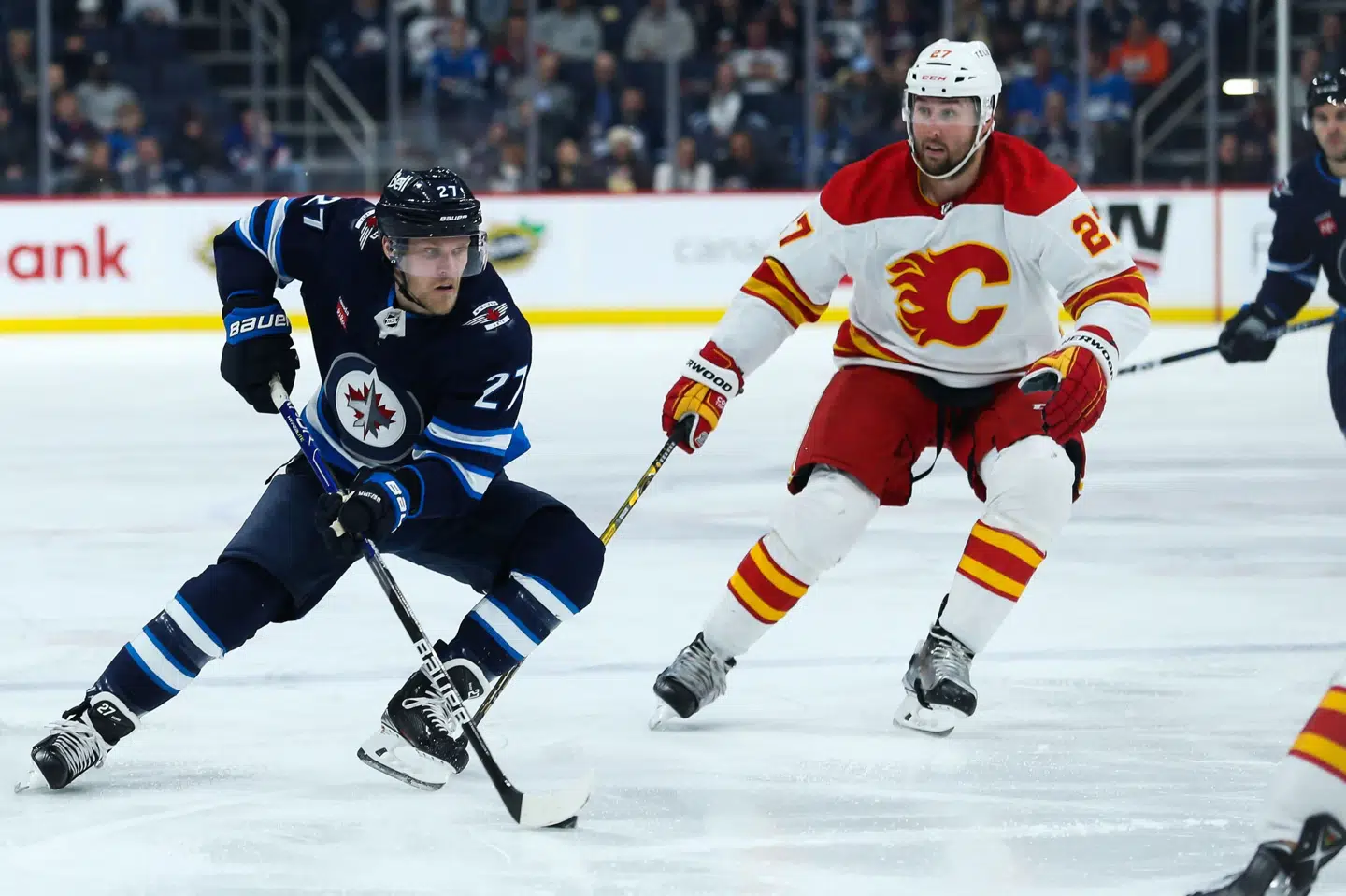 Nikolaj Ehlers havde en skadesplaget sæson i NHL, og det er endnu ikke lykkedes at få ham forsikret til VM. (Arkivfoto). Terrence Lee/Ritzau Scanpix