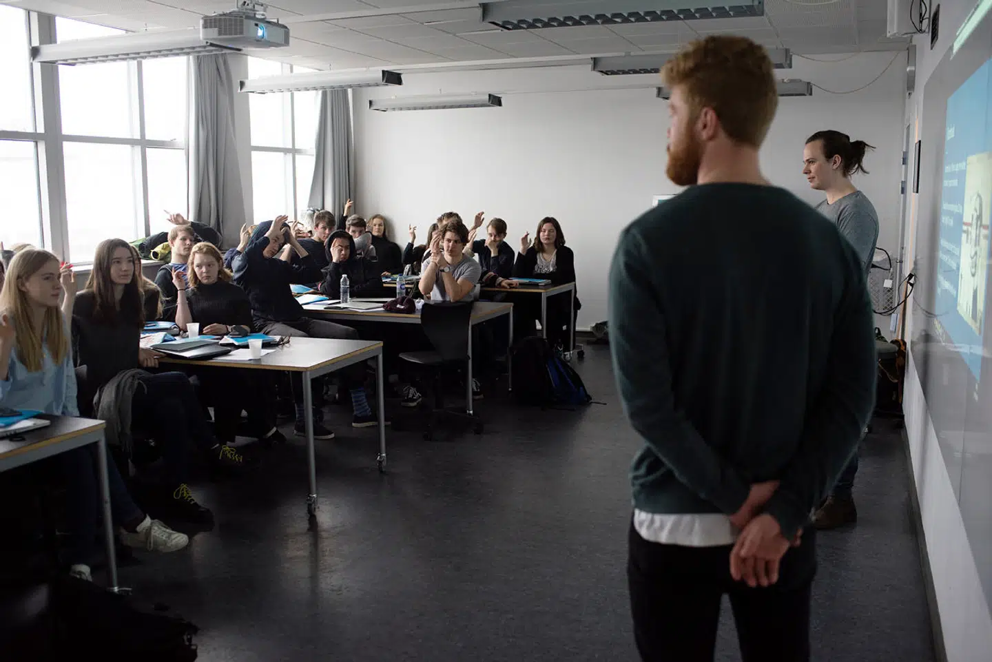 Bør der indføres adgangskrav, så elever skal have et karaktersnit på mindst 5 i folkeskolen for at blive optaget i gymnasiet? Fra Gymnasielærerforeningens formand, Tomas Kepler, lyder et stort nej.