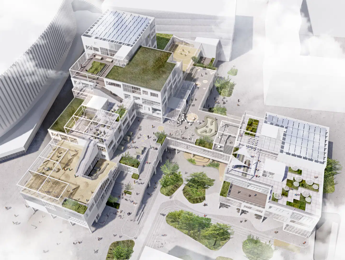 Illustration: BAM Danmark A/S, Rubow Arkitekter og Nøhr & Sigsgaard Arkitektfirma.