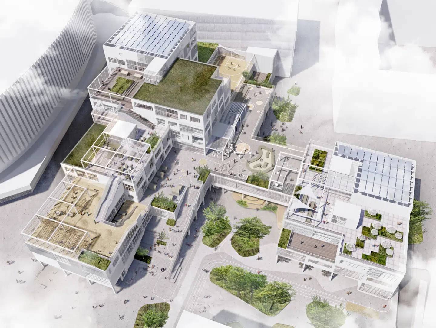 Illustration: BAM Danmark A/S, Rubow Arkitekter og Nøhr & Sigsgaard Arkitektfirma.