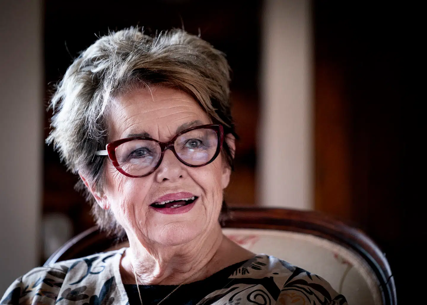 Ghita Nørby er rigtig glad for konfrontationen med Lars von Trier og hans film. Arkivfoto: Liselotte Sabroe/Ritzau Scanpix