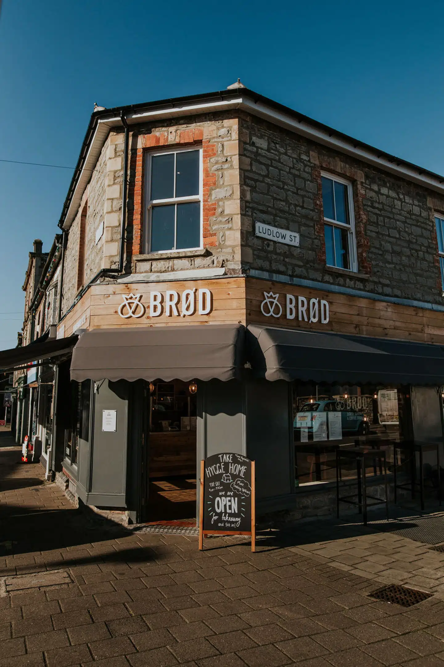 Brød har tre bagerier i Wales – her er bageriet i byen Penarth.