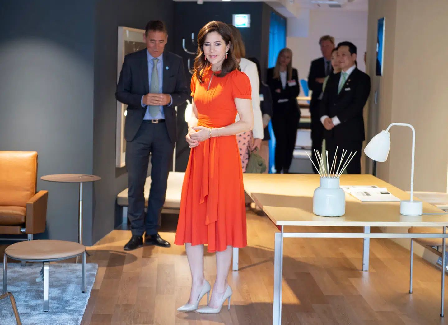 Arkivfoto: Kronprinsesse Mary ses her ved åbningen af en Fritz Hansen butik i Seoul, onsdag d. 22. maj 2019.