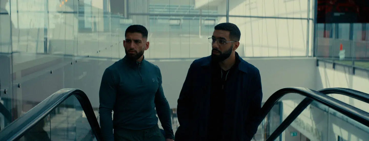 Soheil Bavi (th.) og Abud Mustafa er gysende gode som brutale gangstere.