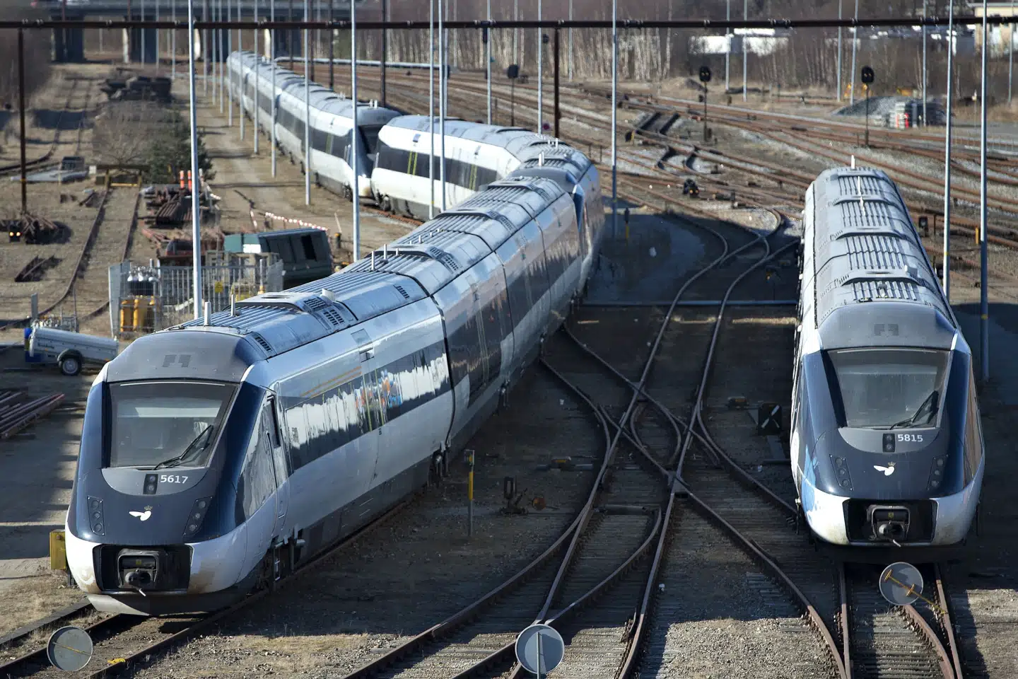 Indtil nu har den eneste direkte forbindelse mellem Næstved og København kørt over Roskilde. Passagerer på stationer mellem Næstved og Køge har derfor skulle skifte tog i Køge, når de skulle til København, men det behøver de ikke fremover. (Arkivfoto). Henning Bagger/Ritzau Scanpix