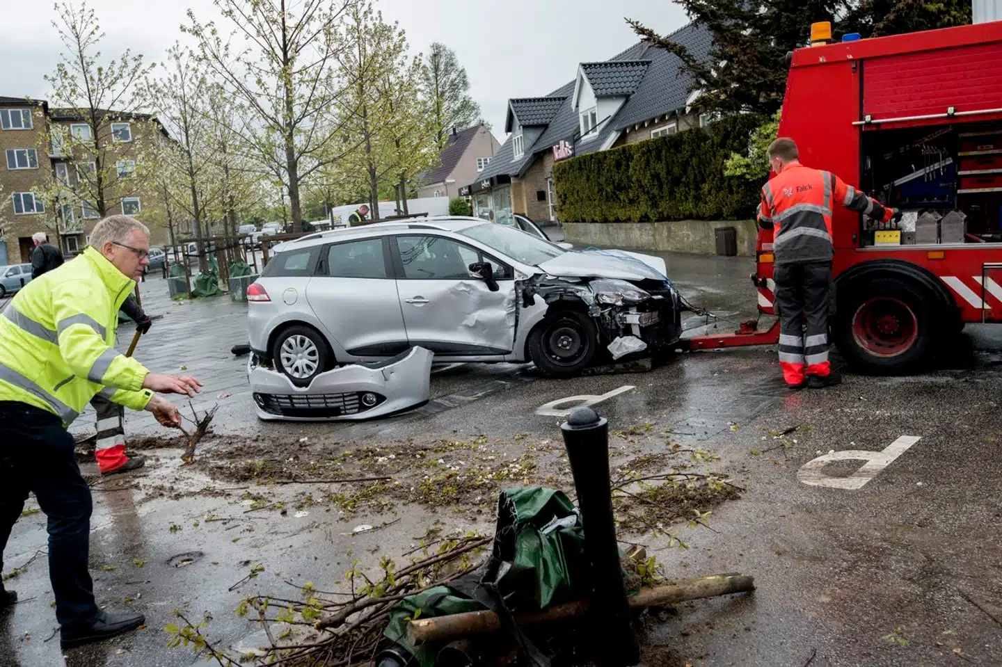 Ulykken her skete i Aarhus, men selvom Østjylland ligger højt på listen, er det ikke der, landets dårligste bilister bor.