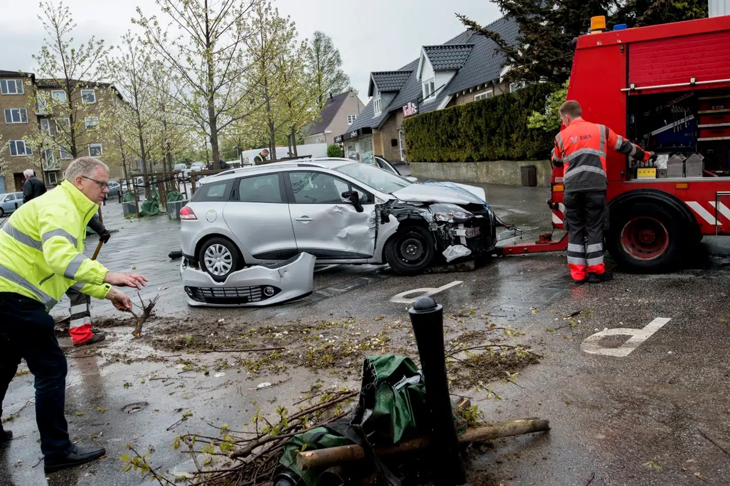 Ulykken her skete i Aarhus, men selvom Østjylland ligger højt på listen, er det ikke der, landets dårligste bilister bor.