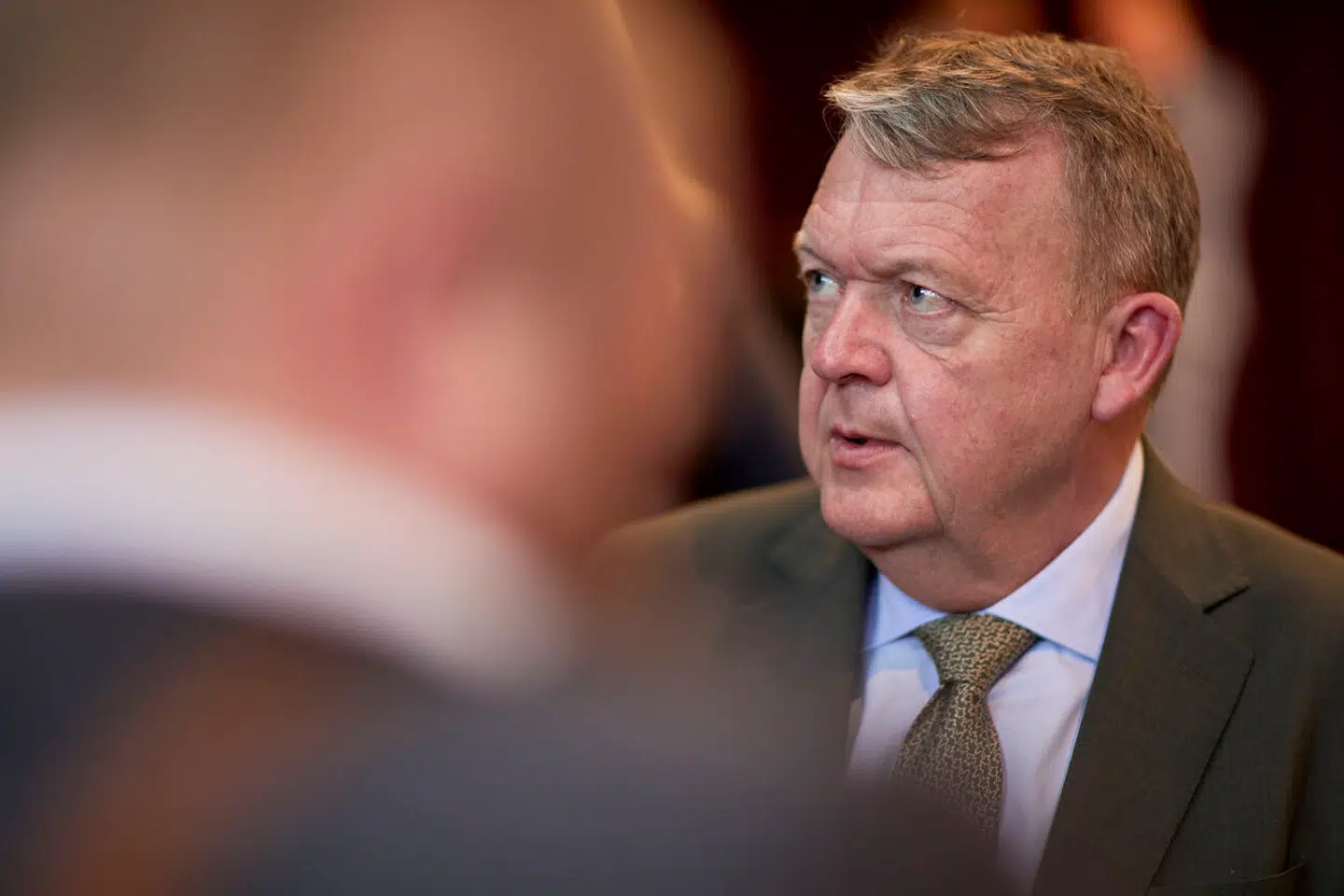 »Vi skal være berete til at investere mere i vores egen sikkerhed«, siger udenrigsminister Lars Løkke Rasmussen (M) onsdag i forbindelse med NATO-mødet i Bruxelles i den her uge (Foto: Mikkel Berg Pedersen/Ritzau Scanpix).
