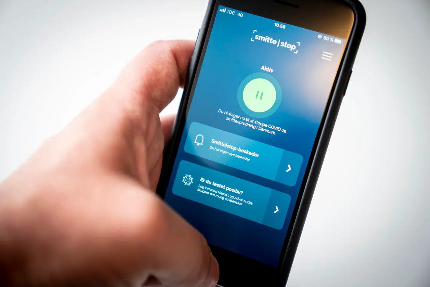 Smittestop-appen blev introduceret i juni 2020 som et digitalt supplement til kontaktopsporingen.