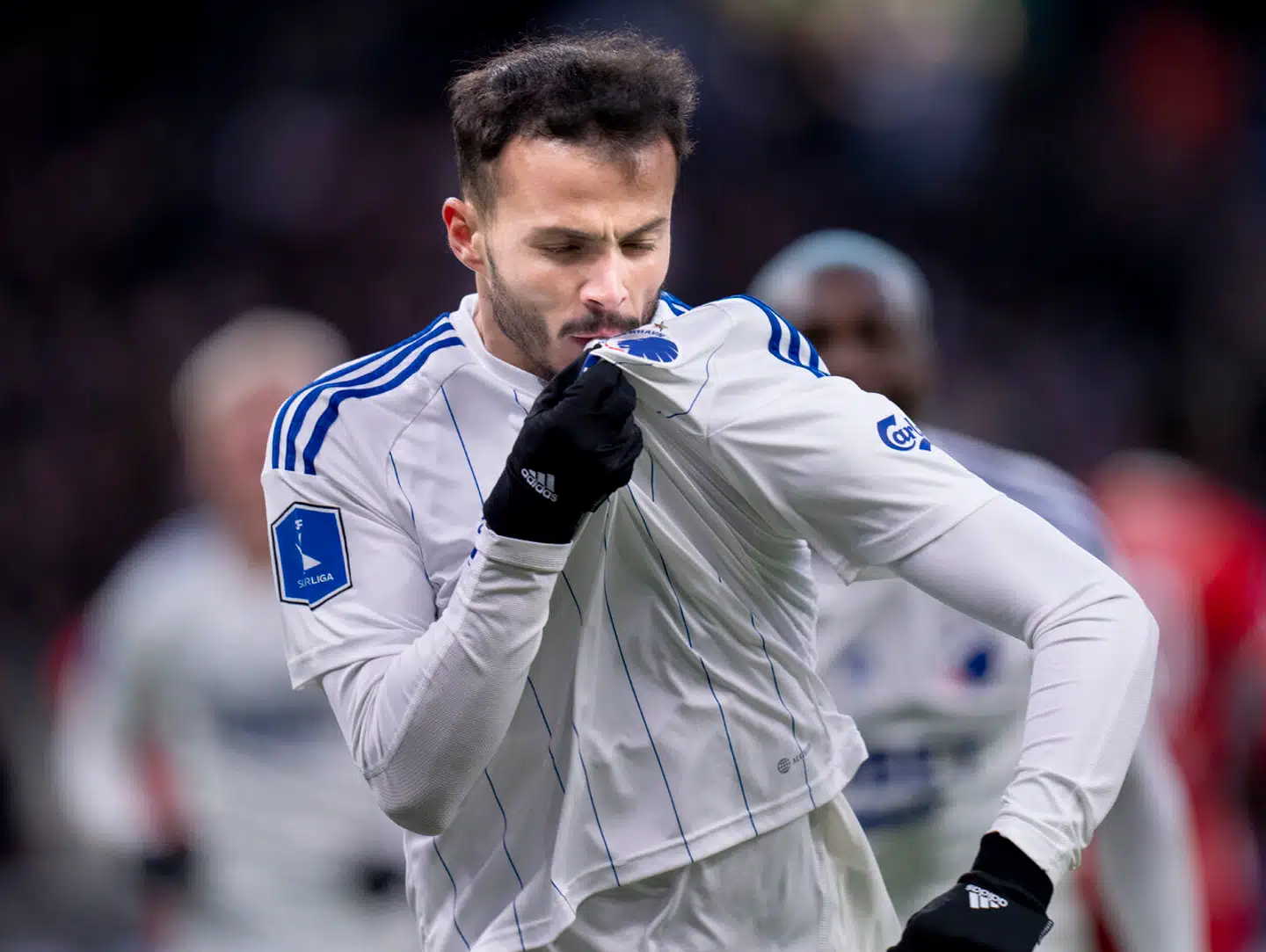 Den sene scoring fra portugisiske Diogo Goncalves gav FC København deres niende sejr på stribe i Superligaen.