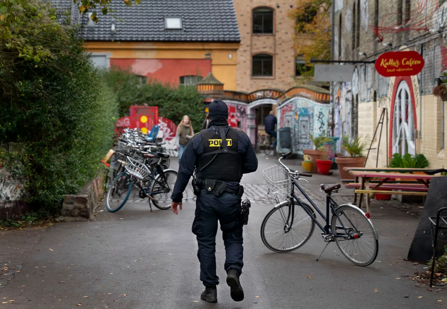 Overfaldet fandt sted ved Pusher Street på Christiania kort før klokken 18 torsdag.