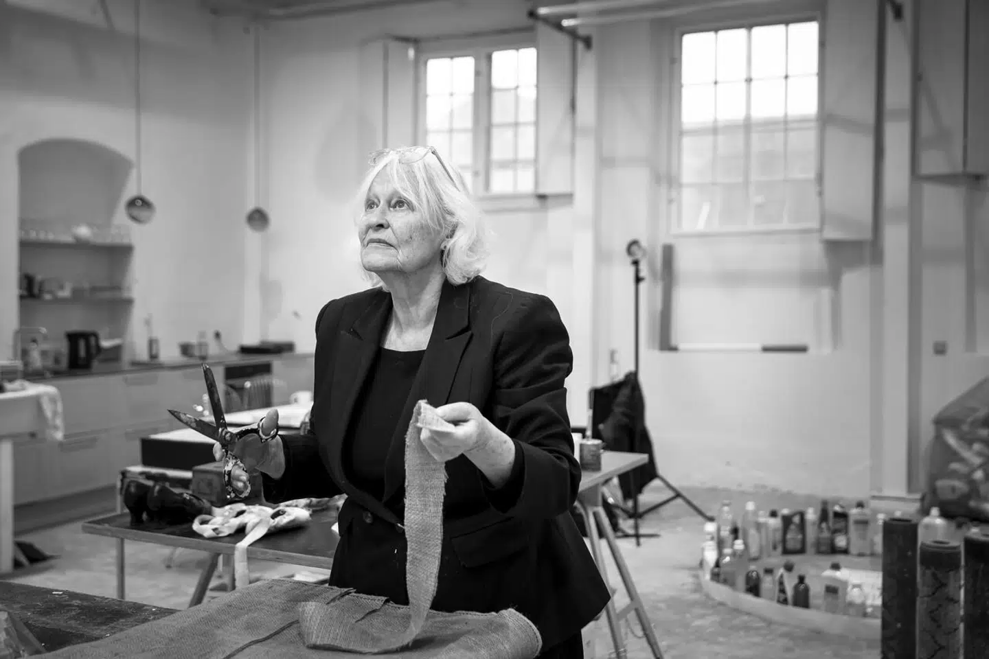 »Jeg arbejder ikke med abstraktioner, jeg er altid meget konkret, især når jeg leder efter noget irrationelt, tid for eksempel.«