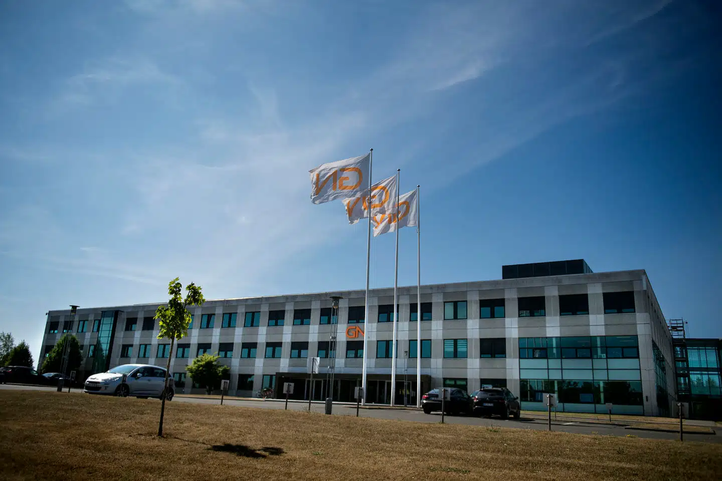 GN Store Nord stiger fredag formiddag. (ARKIV) (Foto: Liselotte Sabroe/Ritzau Scanpix)