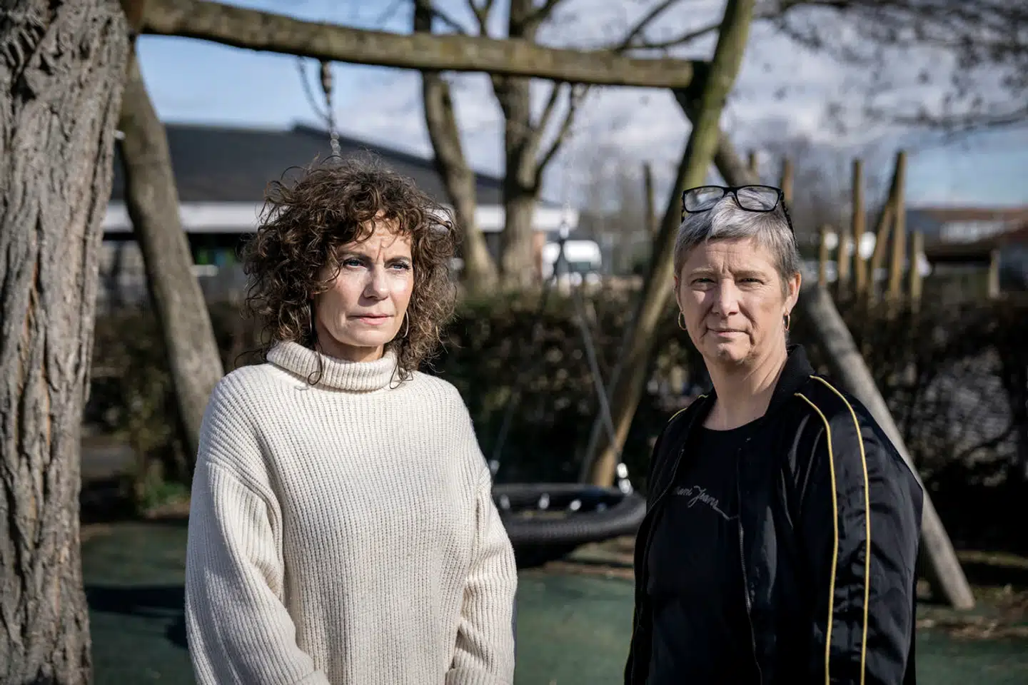 Den første af de meget unge misbrugere trådte i august ind ad døren til klinikken, hvor Christina Ekmann (th.) og Rikke Schwerdfeger tog imod.