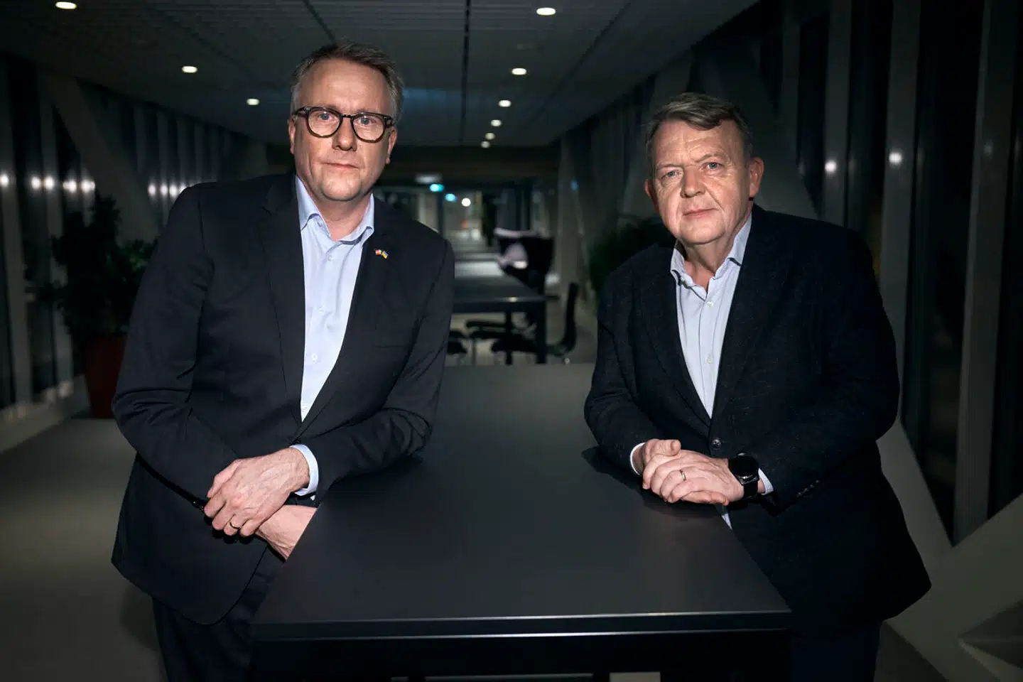 Erhvervsminister Morten Bødskov (S) og udenrigsminister Lars Løkke Rasmussen (M) står sammen i spidsen for den nye Ukraine-fond.