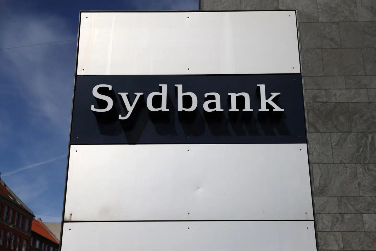 Signage is seen at the Sydbank offices in Frederiksberg, Denmark, July 29, 2022. REUTERS/Andrew Kelly