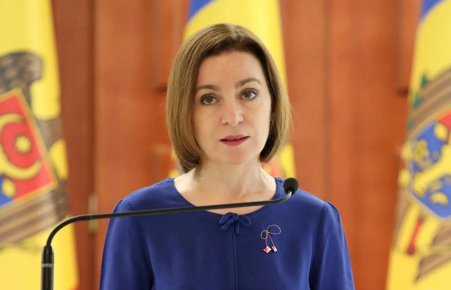Den moldoviske præsident, Maia Sandu, ses her 1. marts.