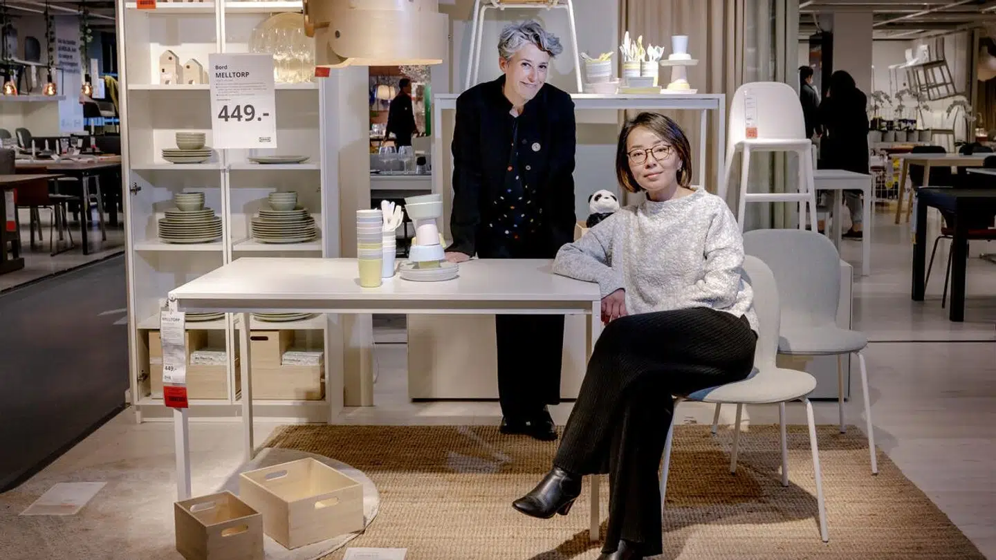IKEAs danske toplederduo består af bestyrelsesformand Sara Del Fabbro (tv.) og administrerende direktør Doris Lan. De udstråler en moderne form for diversitet på flere måder.