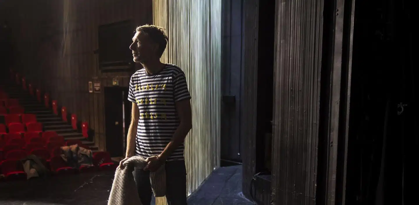 Jon Stephensen fotografret på Aveny-T teatret på Frederiksberg, mens han stadig var direktør. Flere forskellige sager fra teatret ser nu dagens lys, efter at han er blevet valgt til Folketinget. Arkivfoto: Linda Kastrup