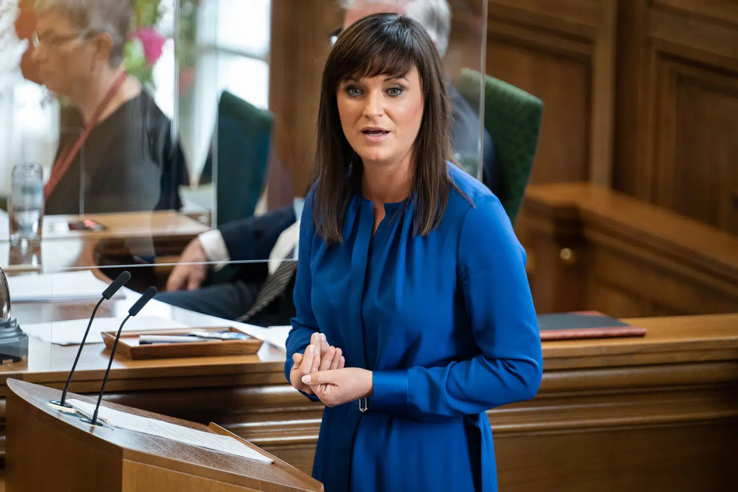 »Den nuværende situation, hvor alt for mange patienter venter på livsvigtige organer, kan vi som samfund ikke acceptere,« siger sundhedsminister Sophie Løhde (Foto: Emil Helms/Ritzau Scanpix)