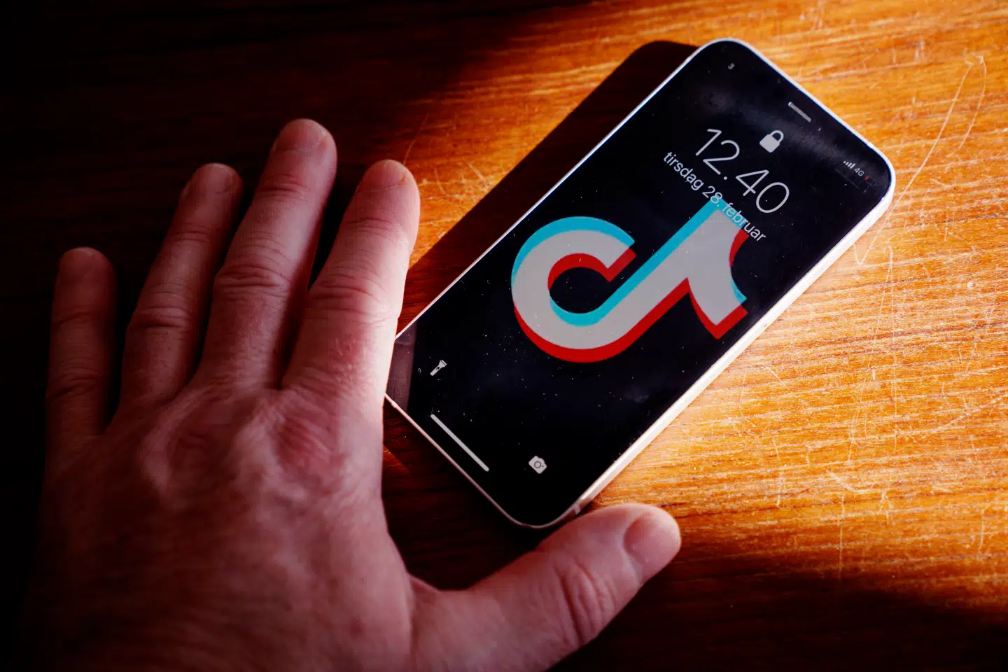 I Folketinget, EU og Dansk Erhverv bliver appen TikTok nu forbudt på ansattes telefoner. I Novo Nordisk følger man situationen tæt, men ser endnu ikke konkrete tegn på, at det er nødvendigt. Arkivfoto: Bo Amstrup/Ritzau Scanpix