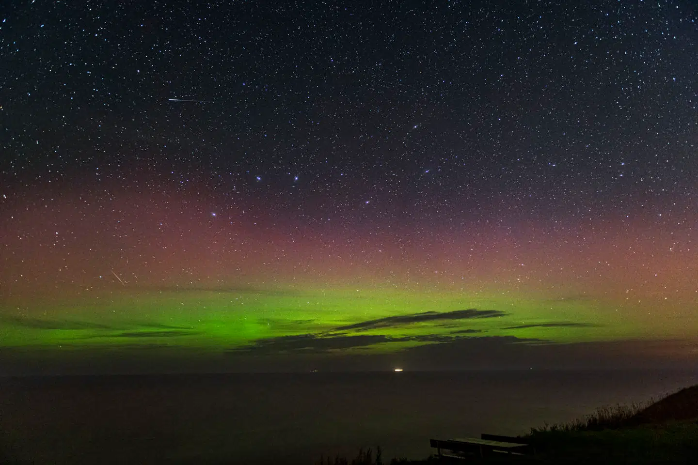 Arkivfoto: Selvom nordlys viser sig flere gange om året, er det ikke altid til at se fra dansk jord. Det kræver nemlig mørke nætter og en skyfri himmel.