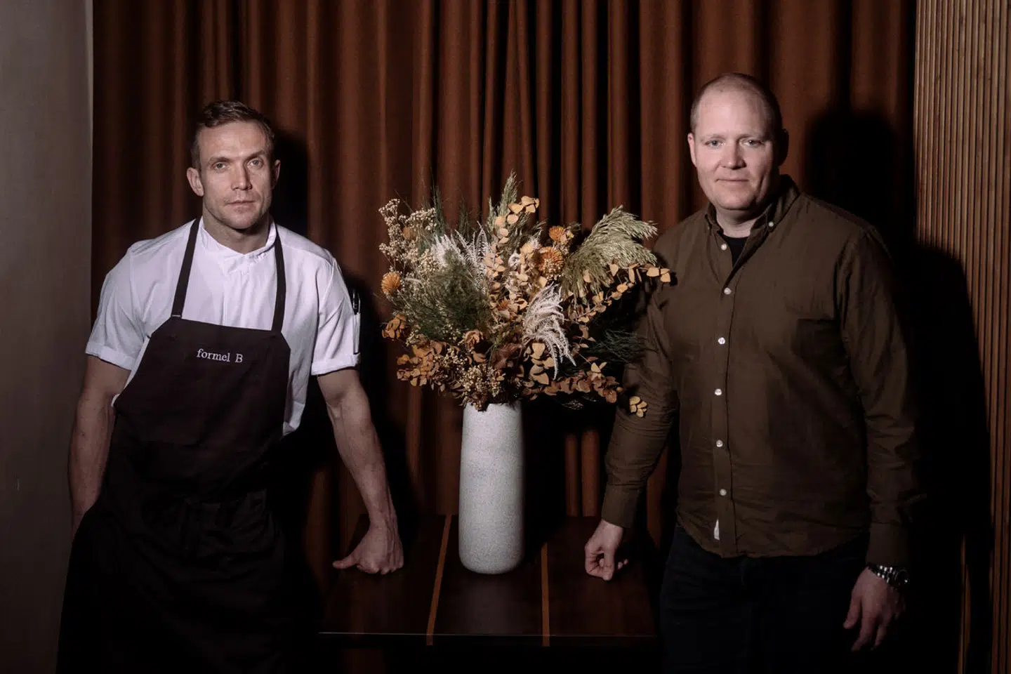 Historien gentager sig. Kristian Arpe-Møller (tv.) og Rune Jochumsen har endnu engang måttet simplificere formel Bs koncept.