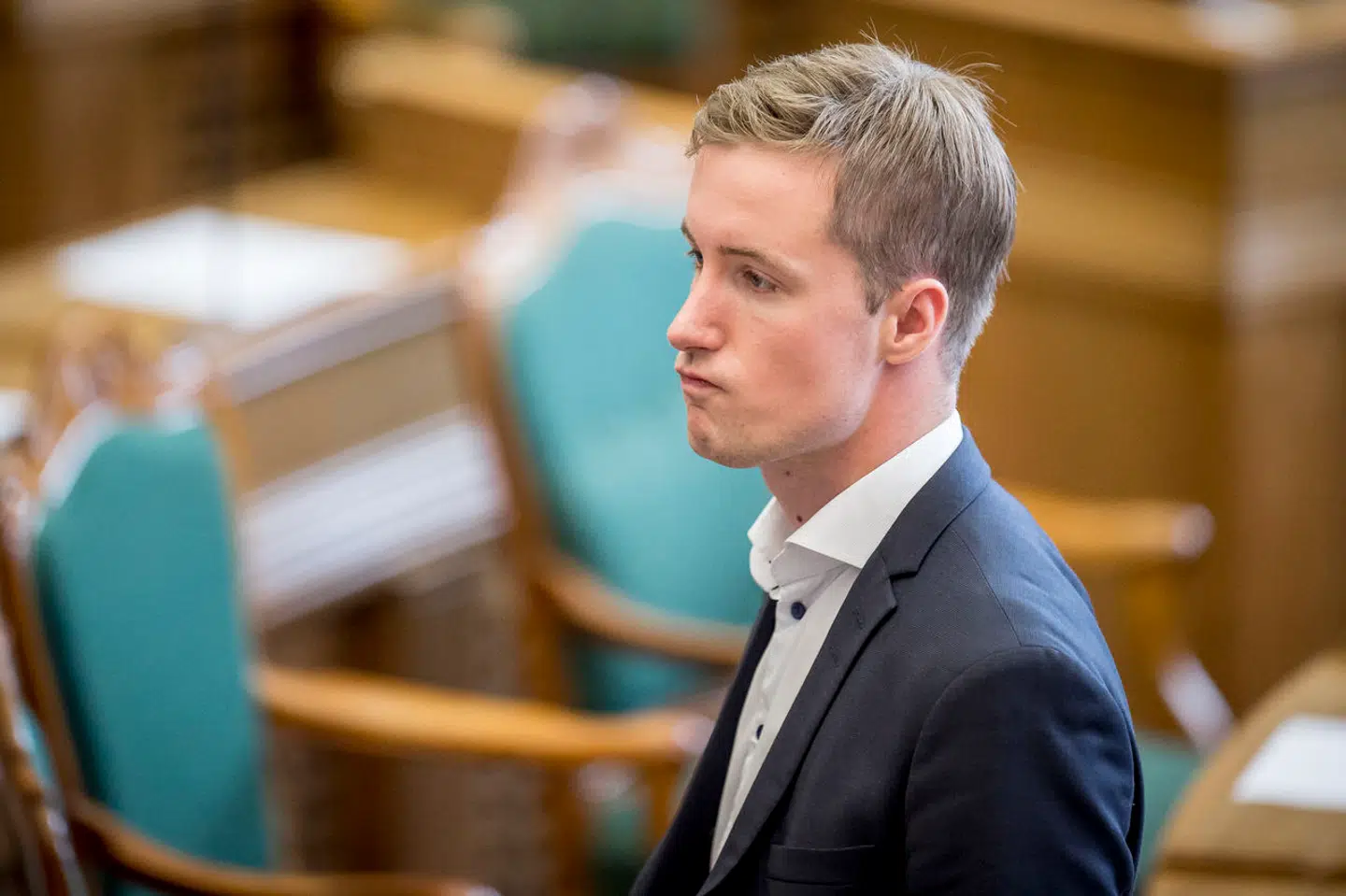 De Konservative og Dansk Folkeparti blokerer for, at SF kan genindtræde i folkeskoleforliget, efter partiet i august sidste år – få måneder inden valgudskrivelsen – valgte at opsige det. Jacob Mark fortryder dog ikke, at hans parti nu står uden for forligskredsen, selvom folkeskolen er et af SFs vigtigste politiske områder.
