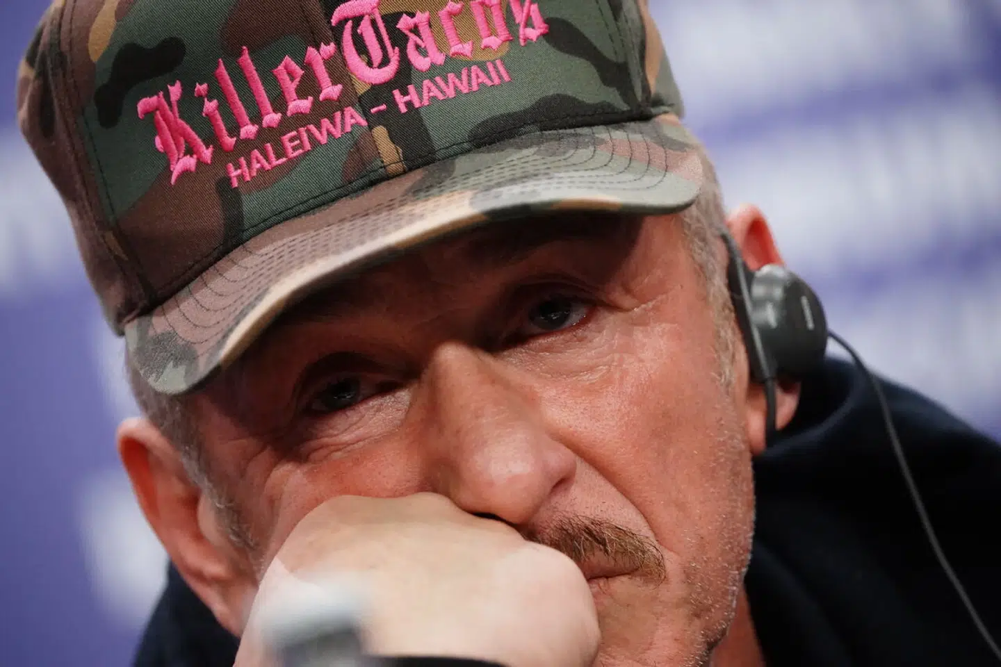 epa10474410 US director Sean Penn attends the press conference for the movie 'Superpower' during the 73rd Berlin International Film Festival 'Berlinale' in Berlin, Germany, 18 February 2023. The in-person event runs from 16 to 26 February 2023. EPA/CLEMENS BILAN
