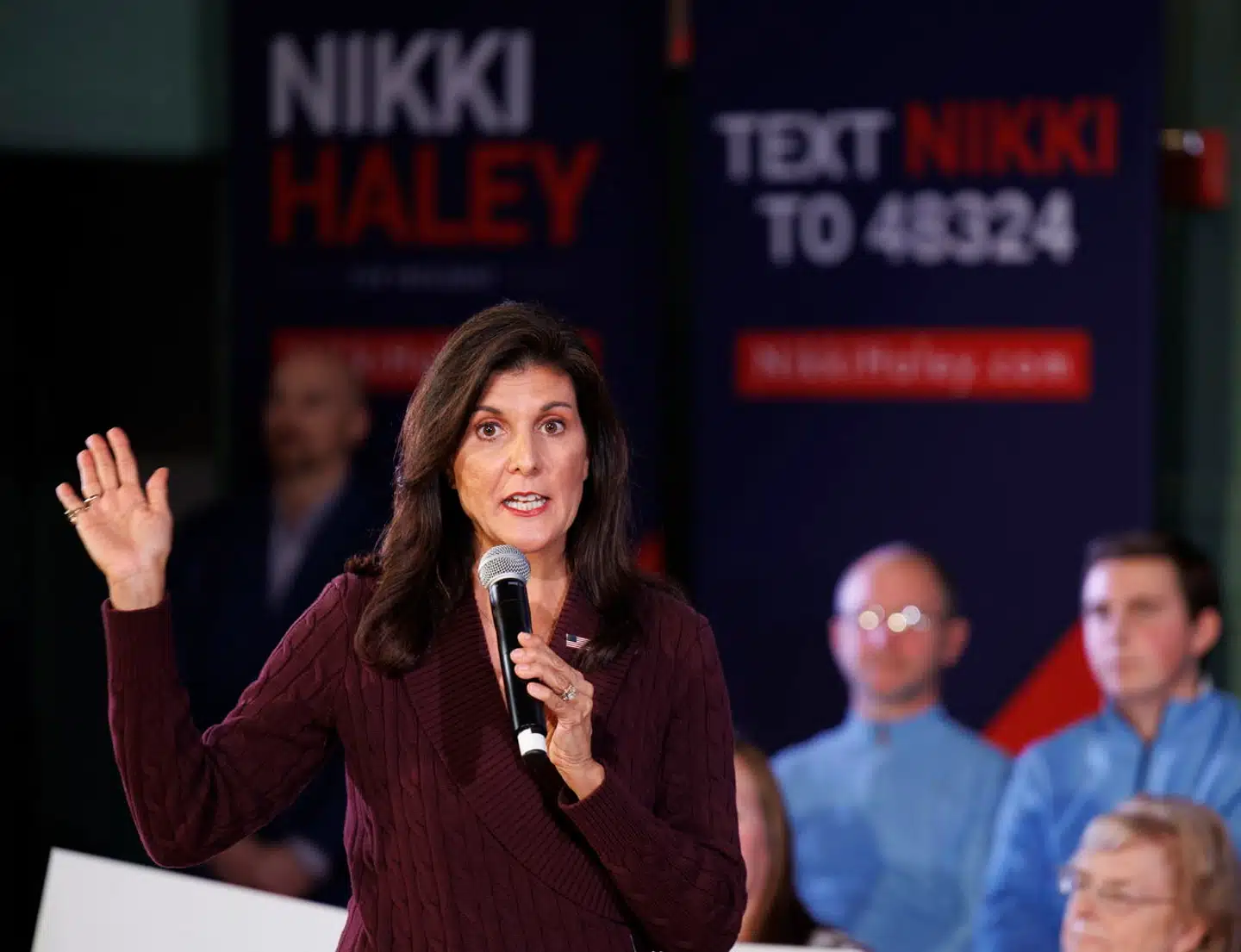 Den nye præsidentkandidat fra republikanerne Nikki Haley. Foto: EPA/CJ GUNTHER