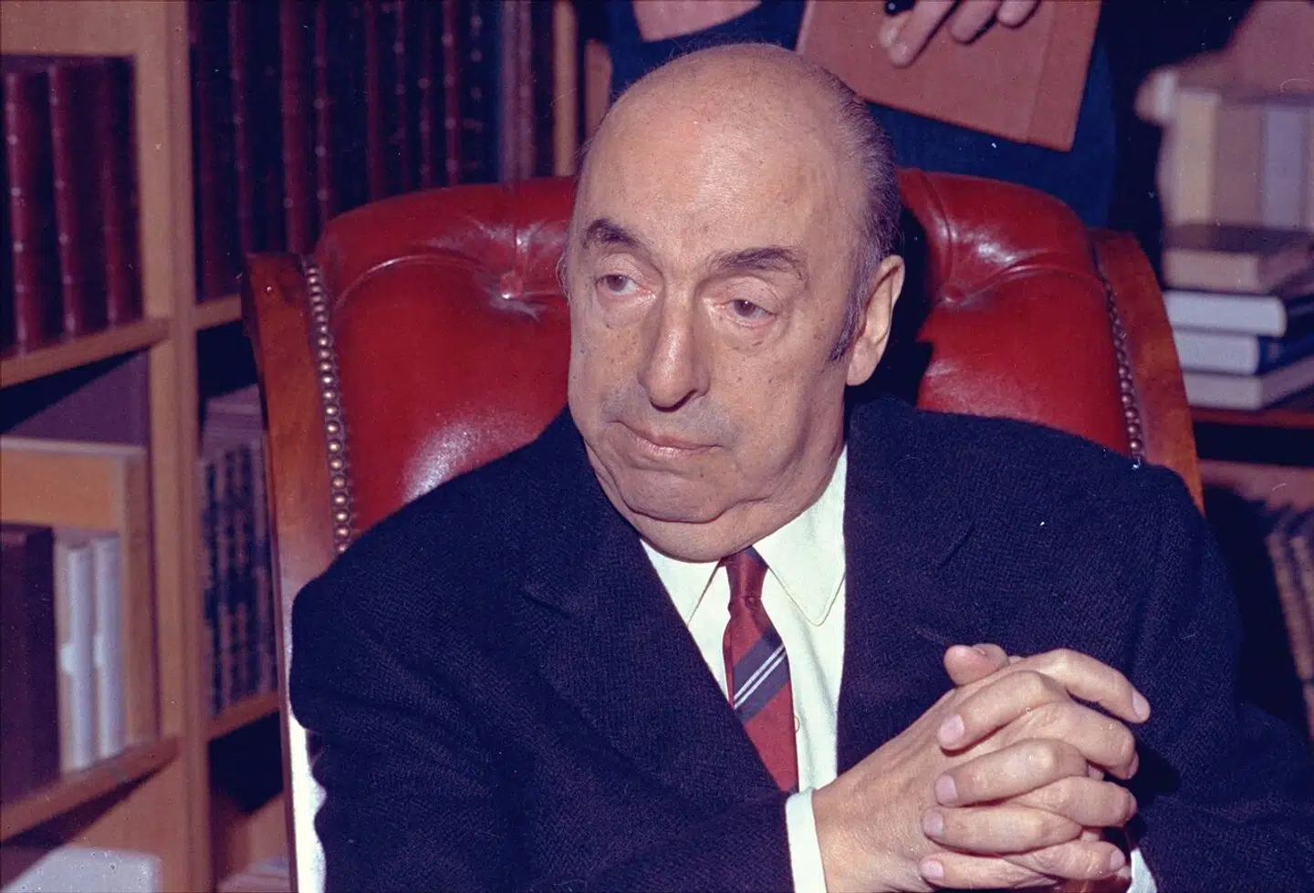 Da Pablo Neruda døde, var han i gang med at planlægge sin flugt fra landet. Foto fra 1971.