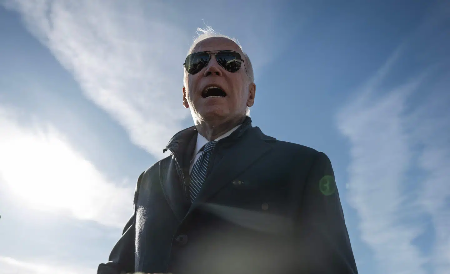 Kig op, Joe Biden! USA har tidligere haft balloner på besøg, og det er med til at give næring til teorier om Kinas ballon, der indtil søndag svævede over amerikanernes hoveder.