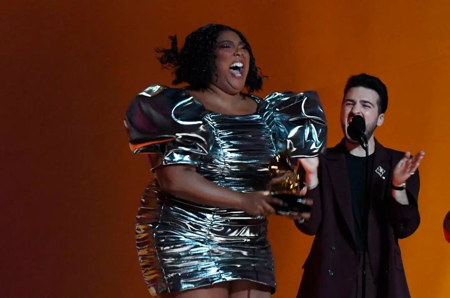 Lizzo var mere end glad for at modtage en af de fire Grammy-priser, der uddeles uden for genrer.