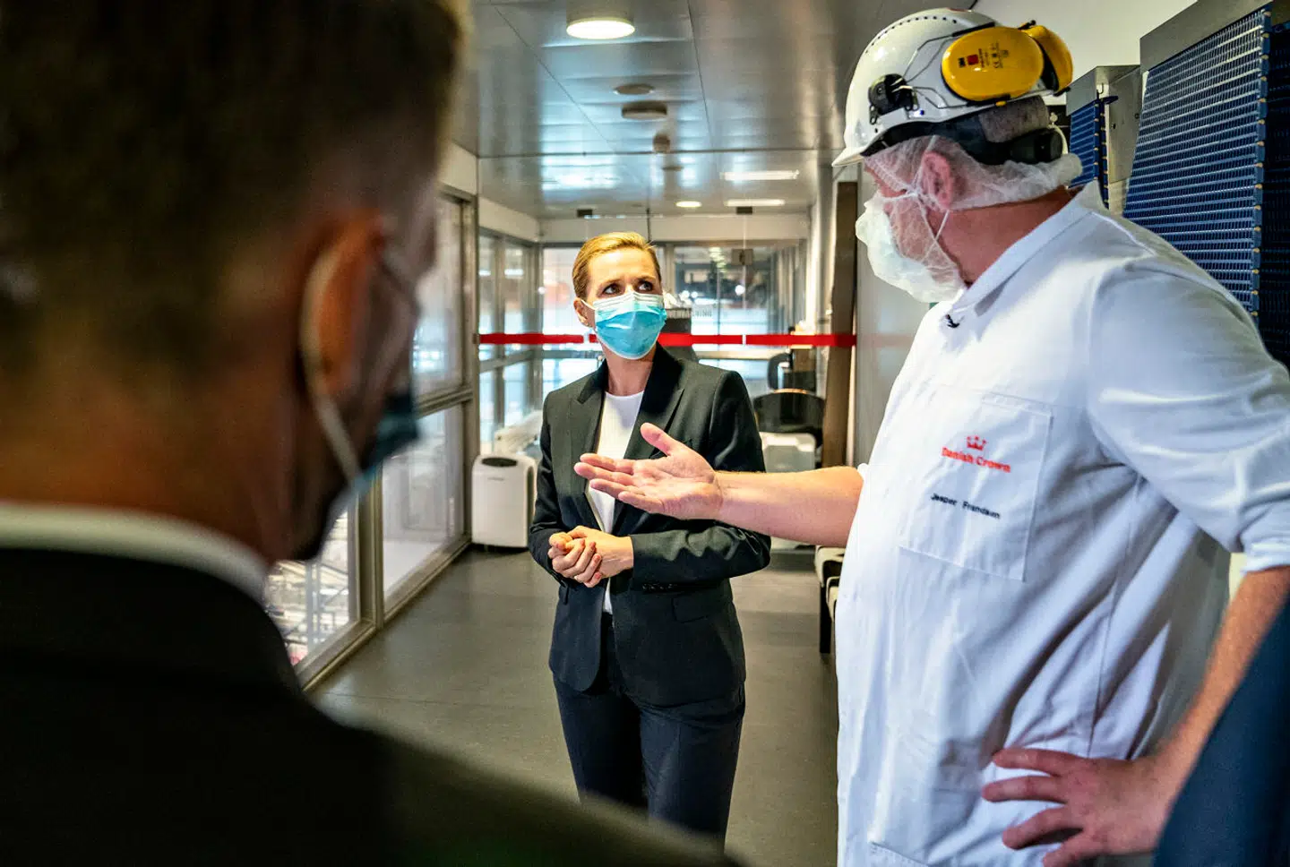 Da statsminister Mette Frederiksens (S) første regering præsenterede sit udspil til Arne-pensionen, skete det på et Danish Crown-slagteri.