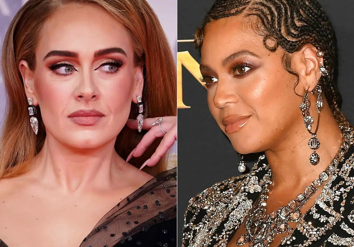 Igen i år er Adele og Beyoncé nomineret til den prestigefulde pris for Årets album.
