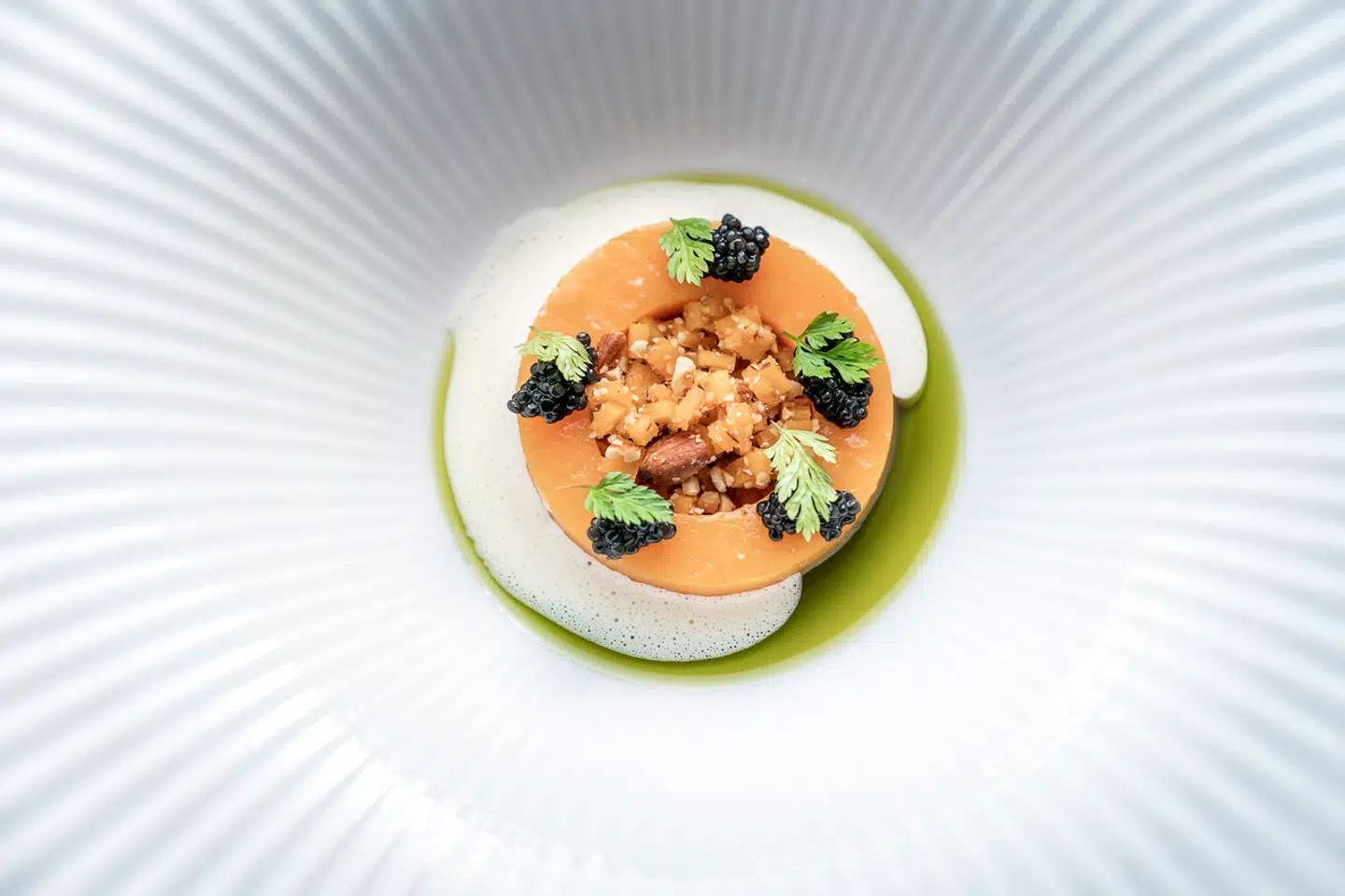 Konfiteret butternutgræskar.