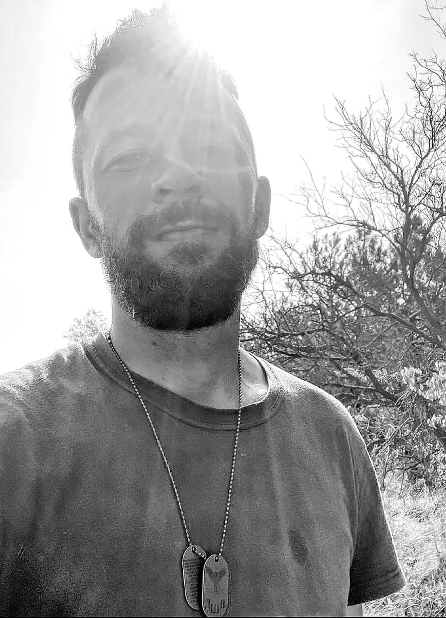 »Nu er jeg en del af Ukraines væbnede styrker,« skriver Denys Nazarenko fra fronten i Ukraine.