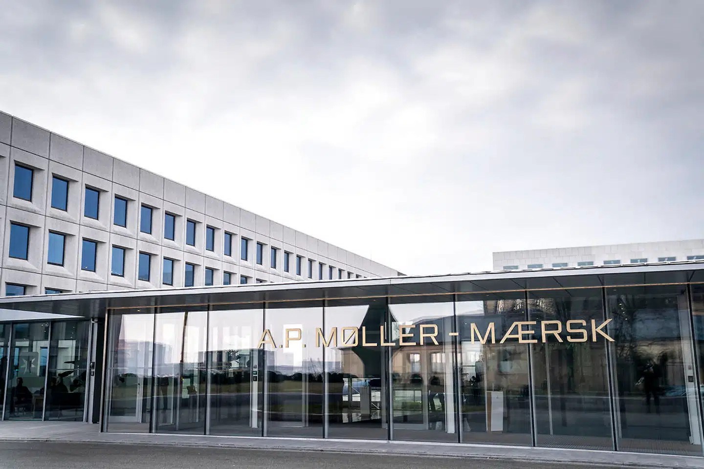 Mærsk vil have en ny metrostation på Esplanaden i København. Arkivfoto.