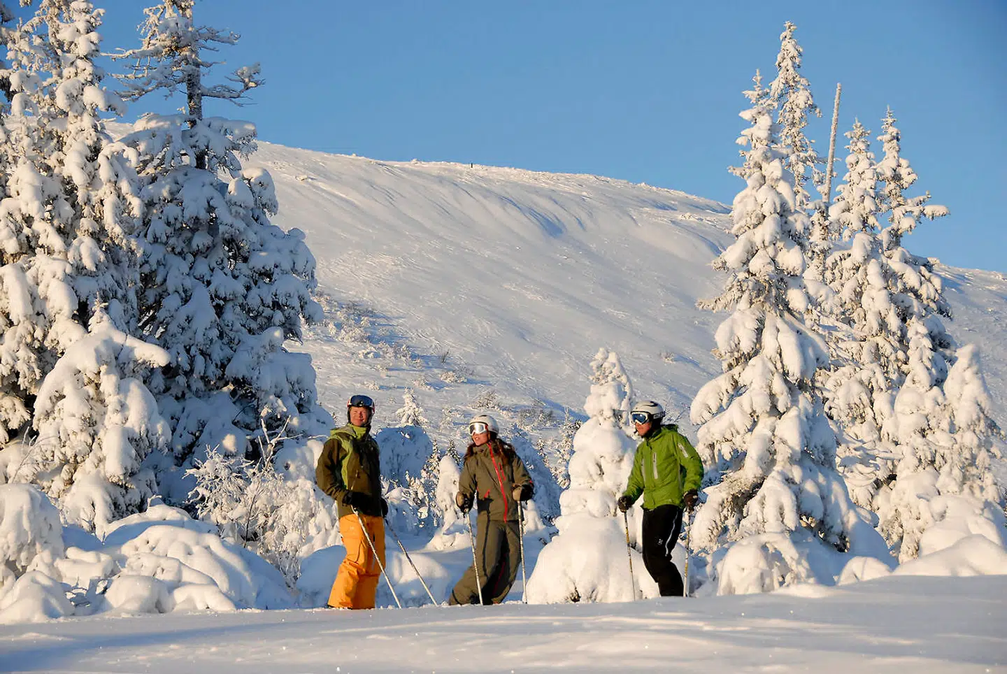 Arkivfoto: En lavine er blevet udløst ved Trysil i Norge. Myndighederne kan ikke udelukke, at personer er blevet revet med i skredet.