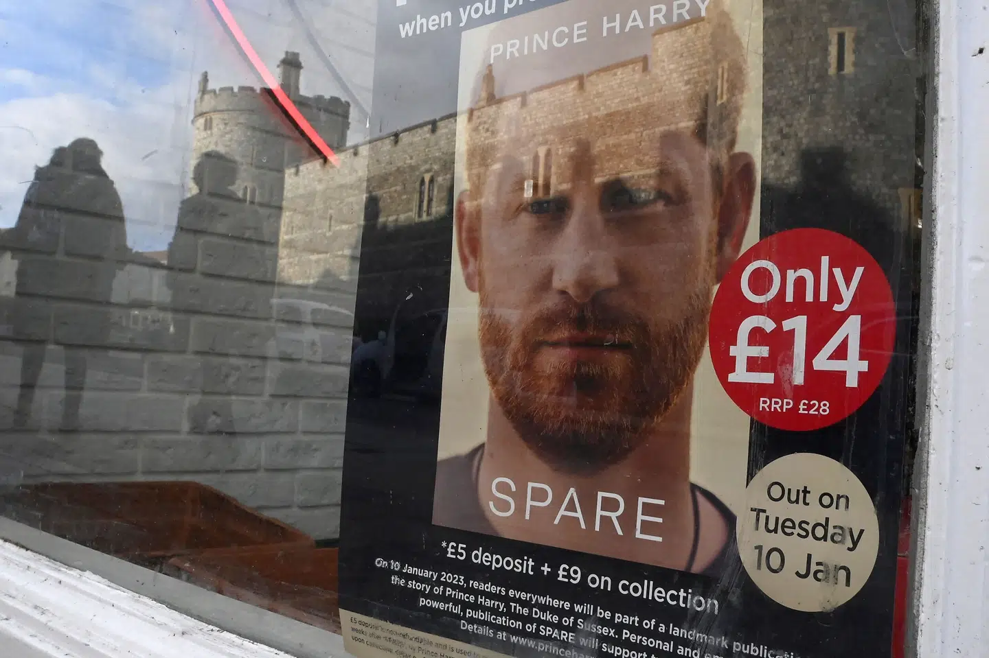 64 procent har ifølge en meningsmåling fra YouGov et negativt indtryk af prins Harry, der er hertug af Sussex. Målingen er foretaget op til udgivelsen af prinsens stærkt omstridte bog Spare. Toby Melville/Reuters