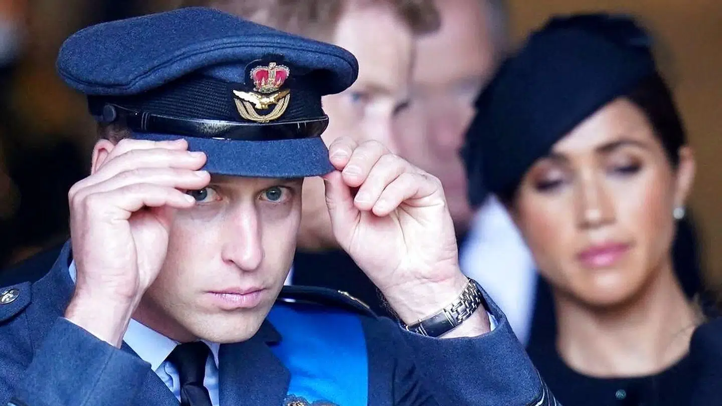 Prins William har slået Harry i gulvet, skriver Harry.