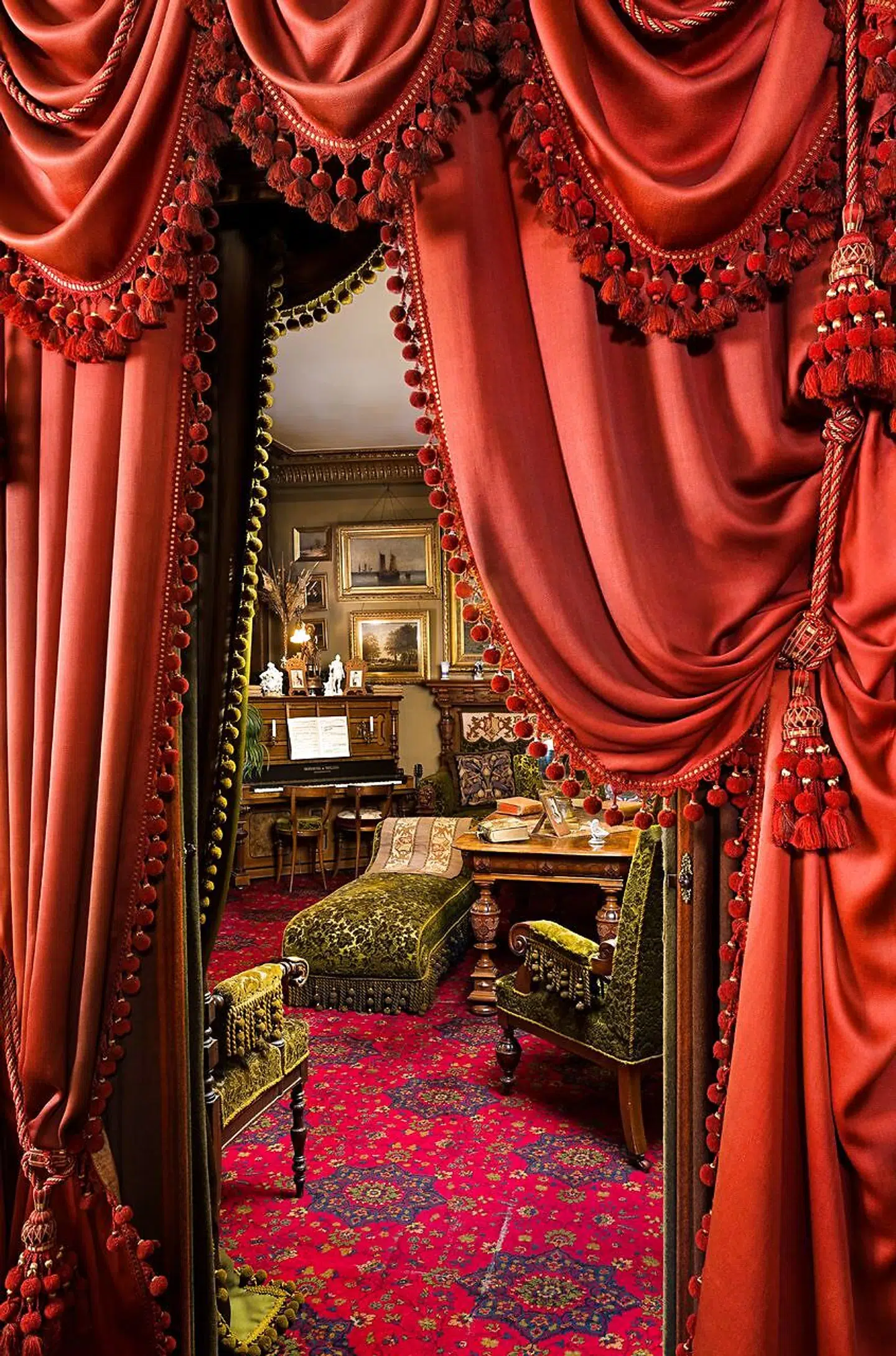 Familien Christensen valgte en totalindretning, hvilket var særligt for tiden. Alt var skræddersyet til boligen.