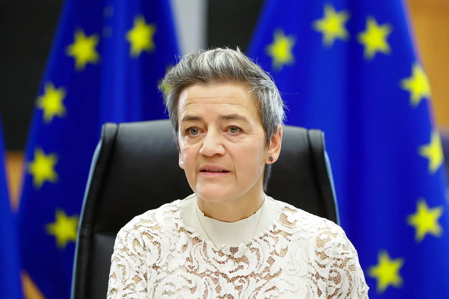 Margrethe Vestager er ikke nødvendigvis uforstående over for, at De Radikale ikke gik med i regering. EPA/STEPHANIE LECOCQ